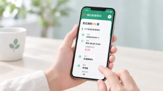 茂盛醫院掛號系統 2.0｜掛號流程與看診進度 UX/UI 改版